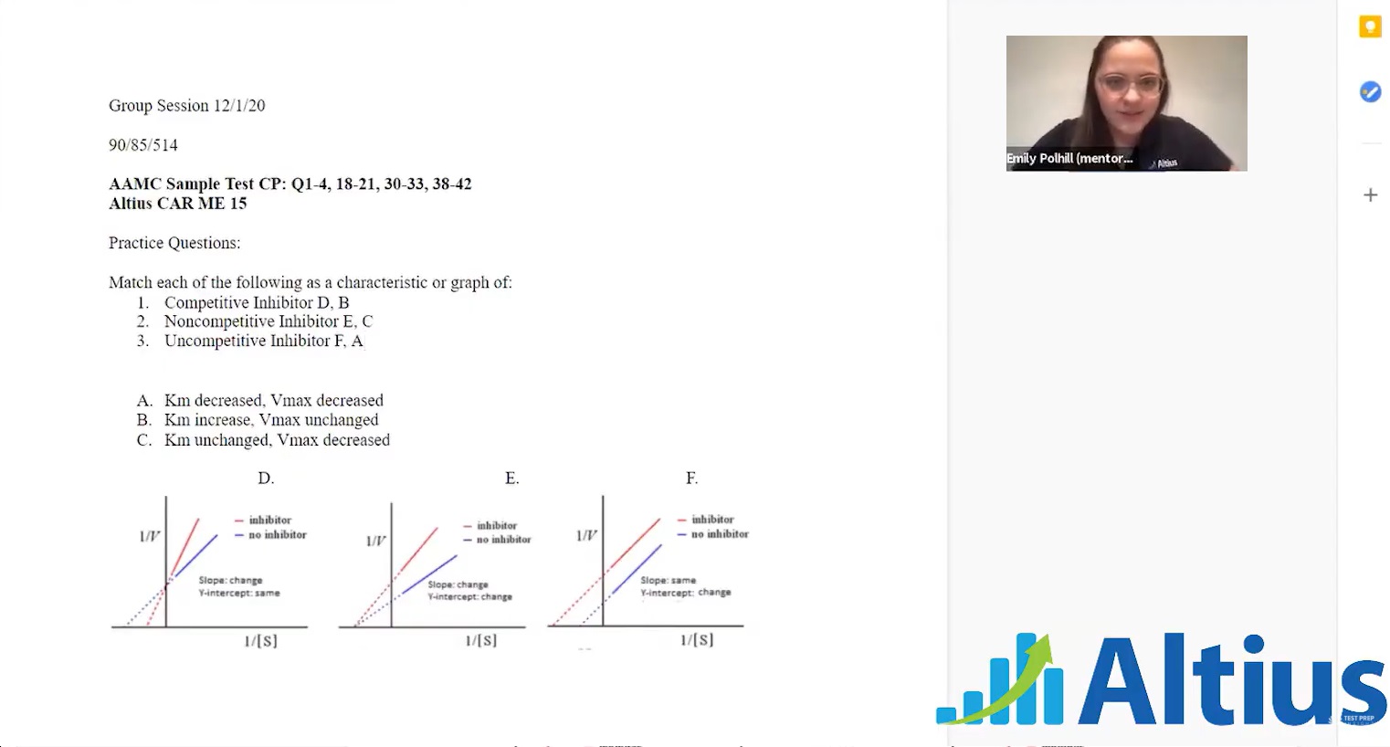 Altius MCAT Personalized Tutoring