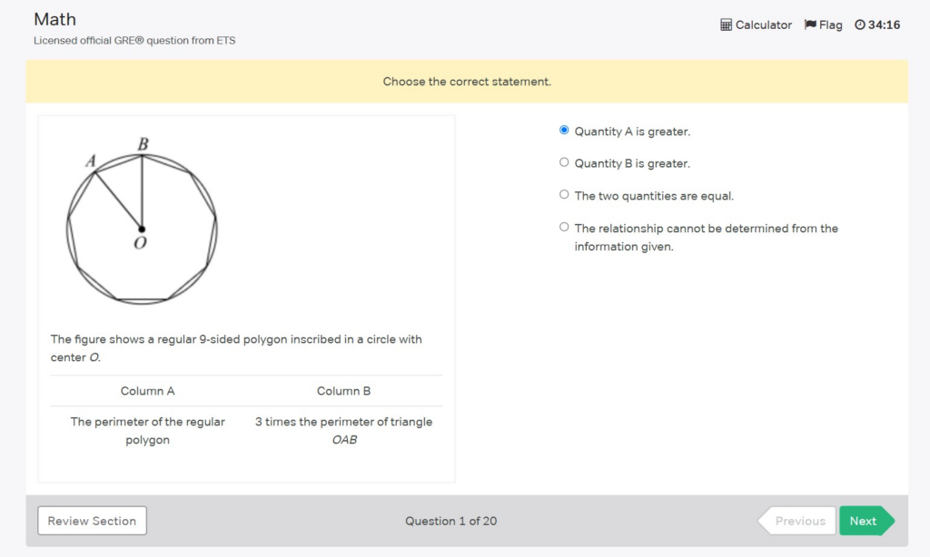 Magoosh GRE Practice Questions