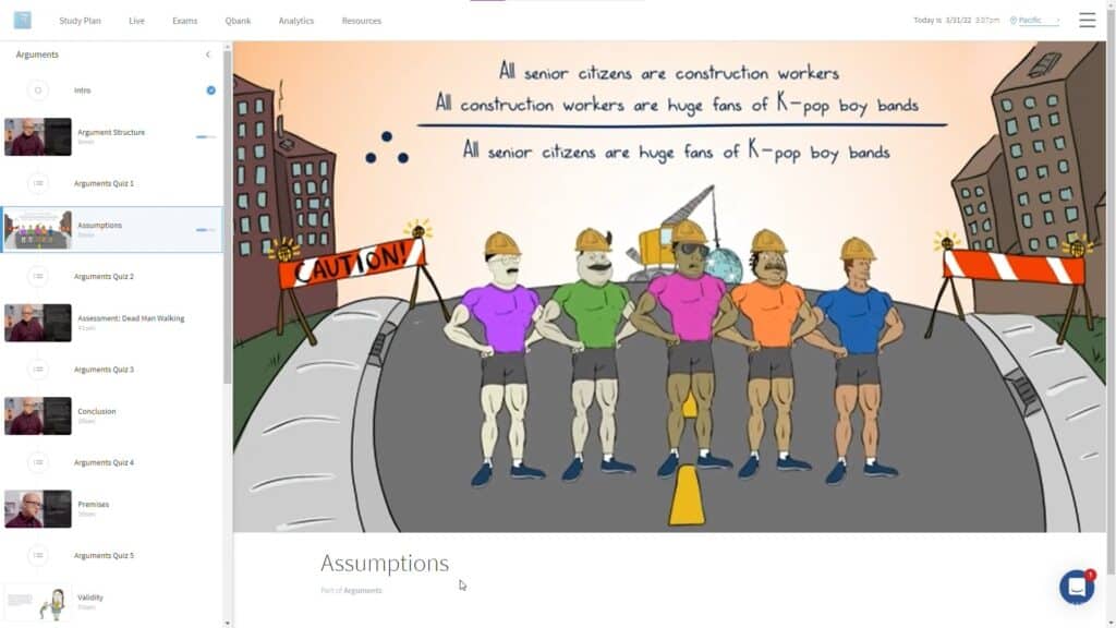 Blueprint LSAT Video Lessons