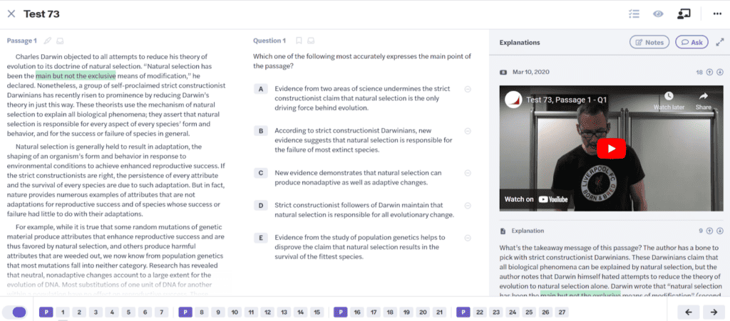 LSAT Demon video explanations