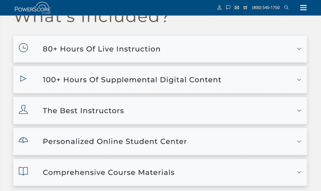 PowerScore LSAT Classroom Course