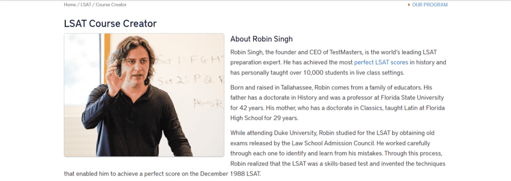 TestMasters LSAT Instructors