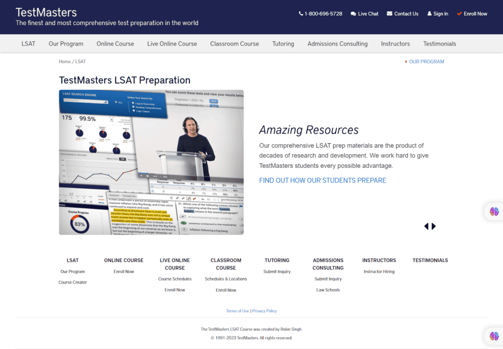 TestMasters LSAT Prep