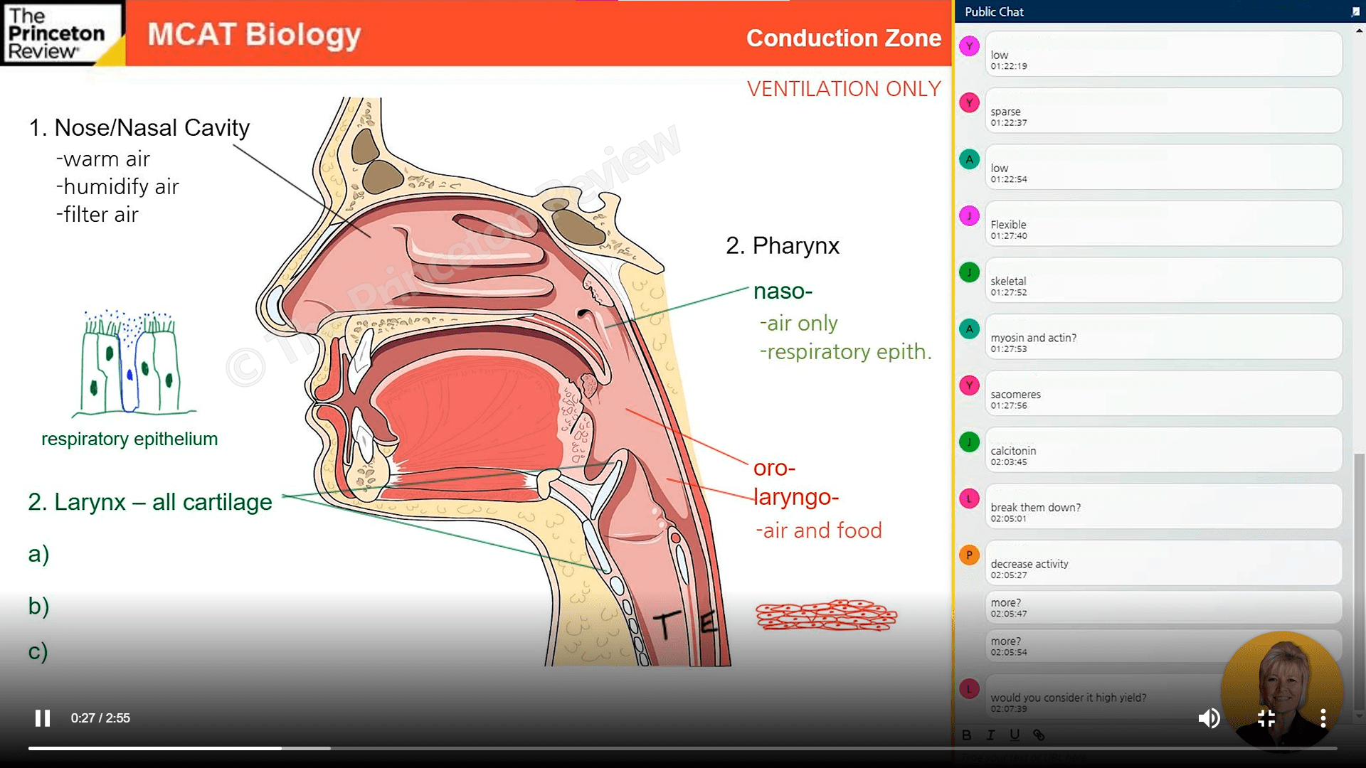 Princeton Review MCAT Live Class