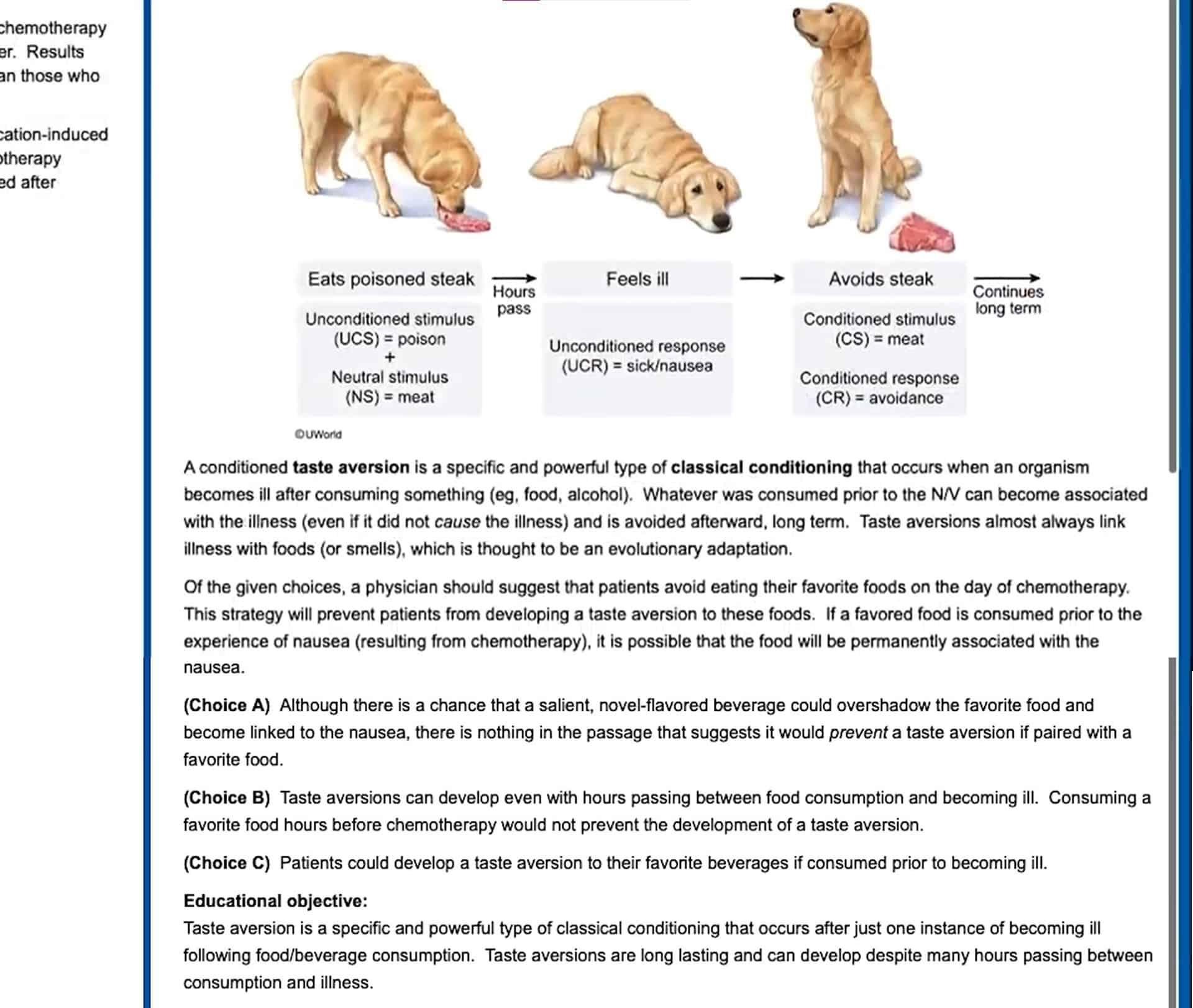UWorld QBank Answer Explanations