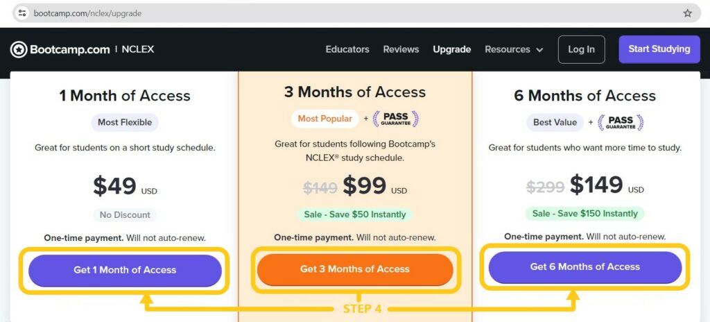 NCLEX Bootcamp Course Options