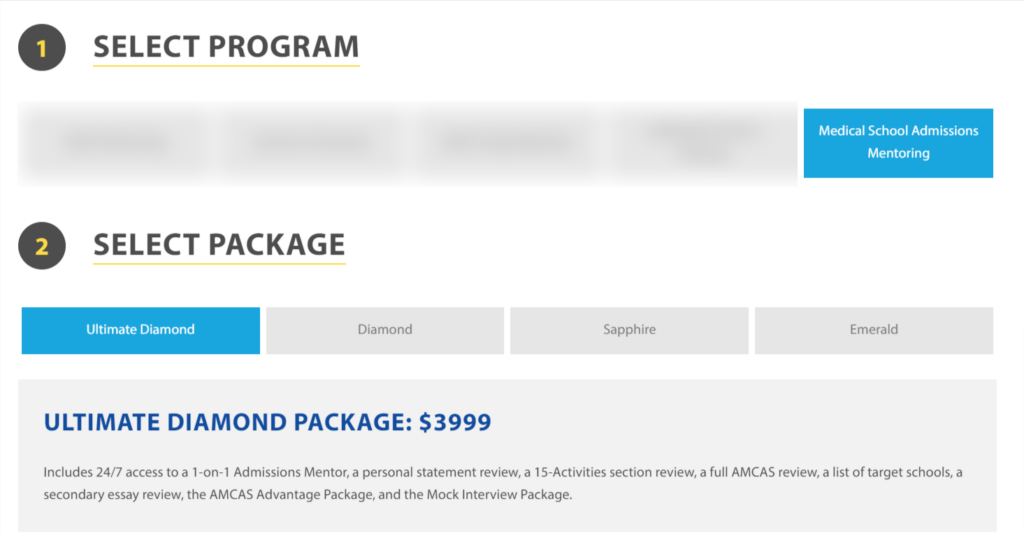 Altius MCAT Admissions Mentoring