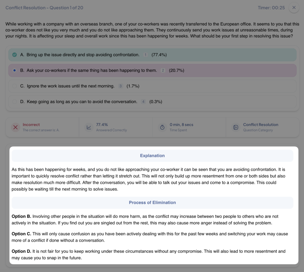 CasperBooster Answer Rationales