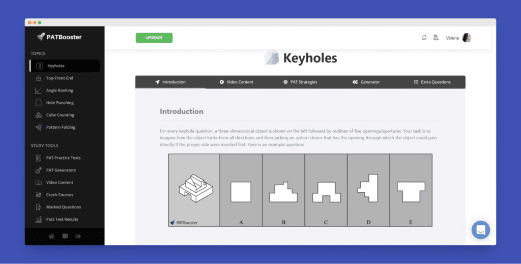 PATBooster Lesson Structure