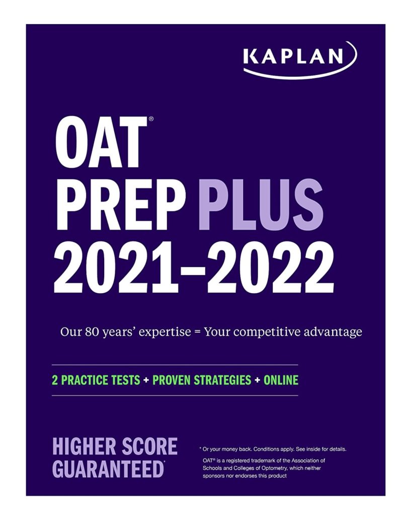 Kaplan OAT Prep Book