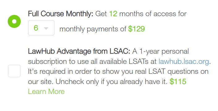 LSAT Engine Discount Deal