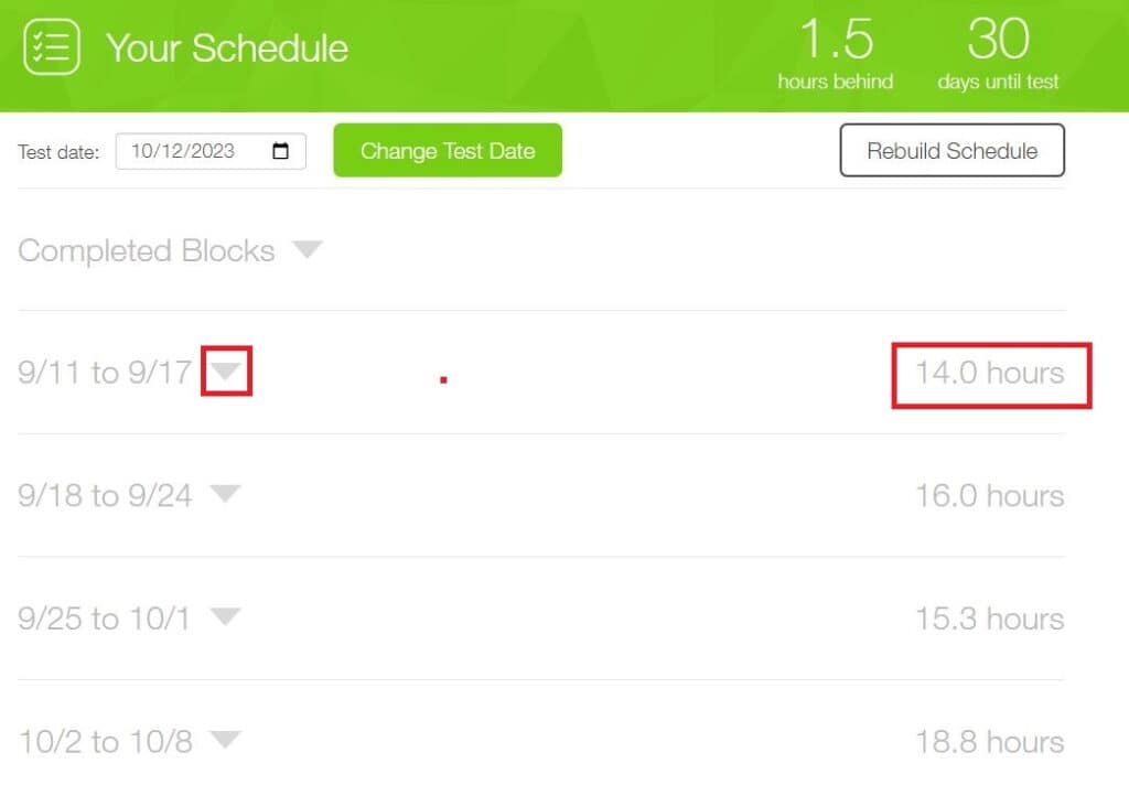 LSAT Engine Study Schedule