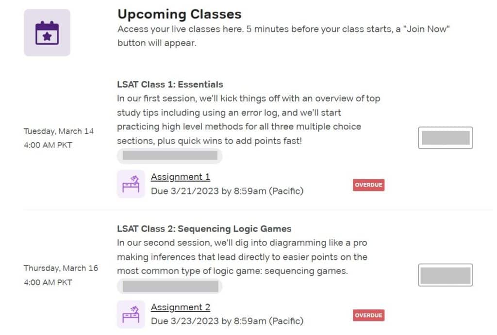 Magoosh LSAT Live Classes