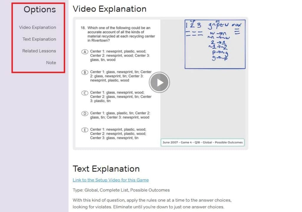 Magoosh LSAT Solution Videos