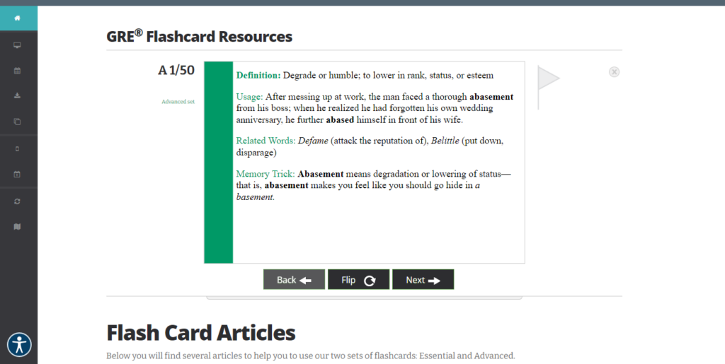 Manhattan Prep GRE Flashcards