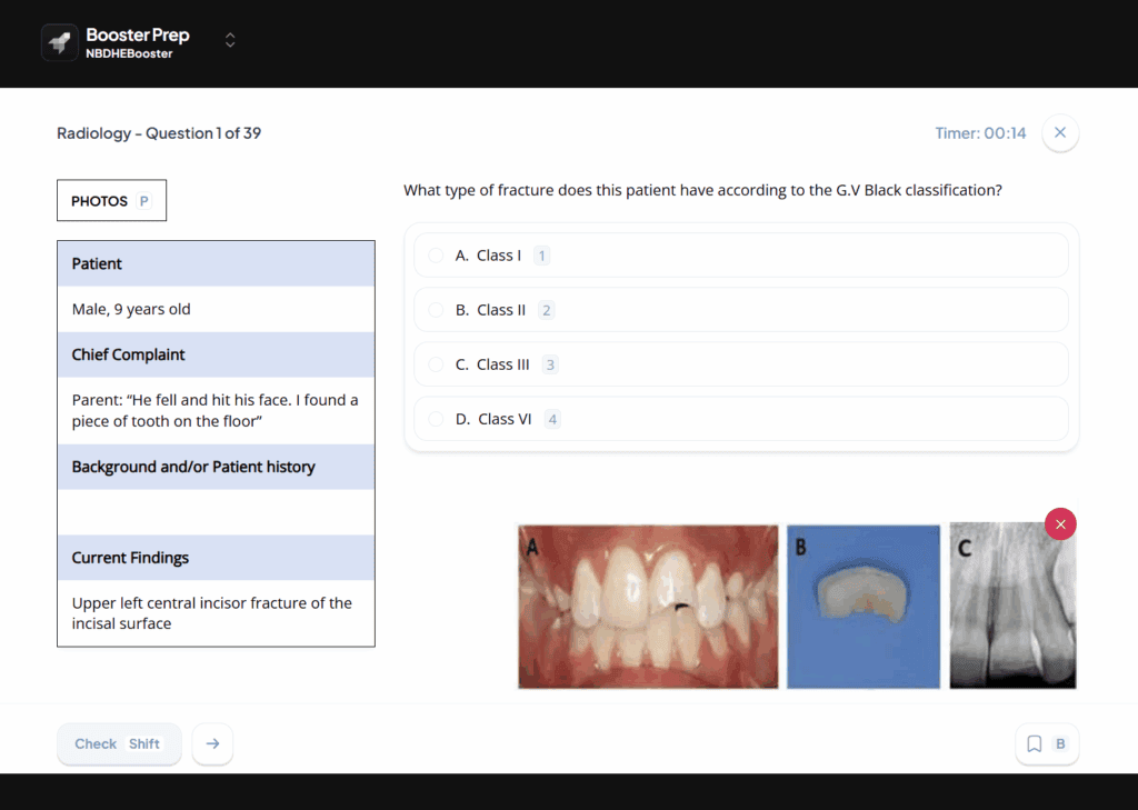 NBDHE Booster Practice Questions 
