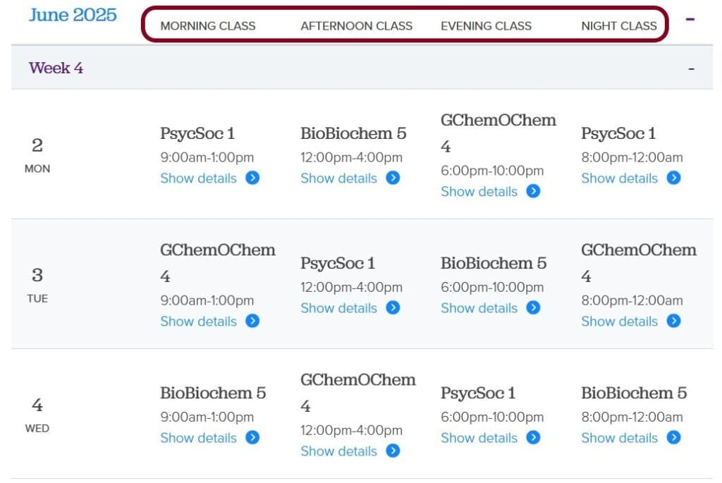 Prep101 MCAT Flexible Schedule