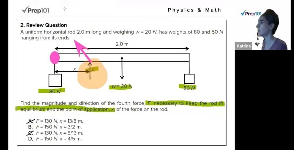 Prep101 MCAT In-Class Exams