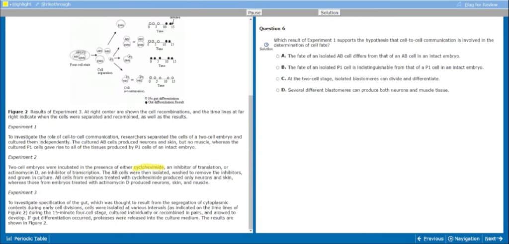 Prep101 MCAT Practice Test