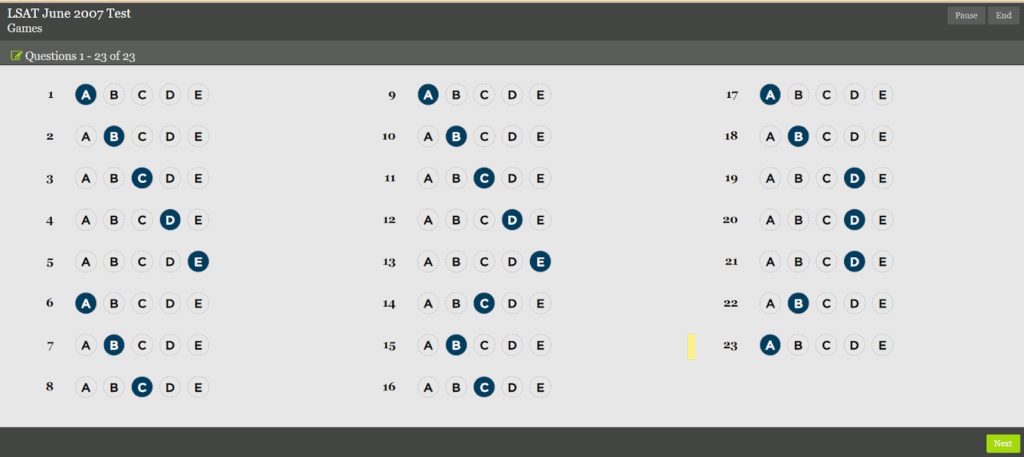 Princeton Review LSAT Free Trial