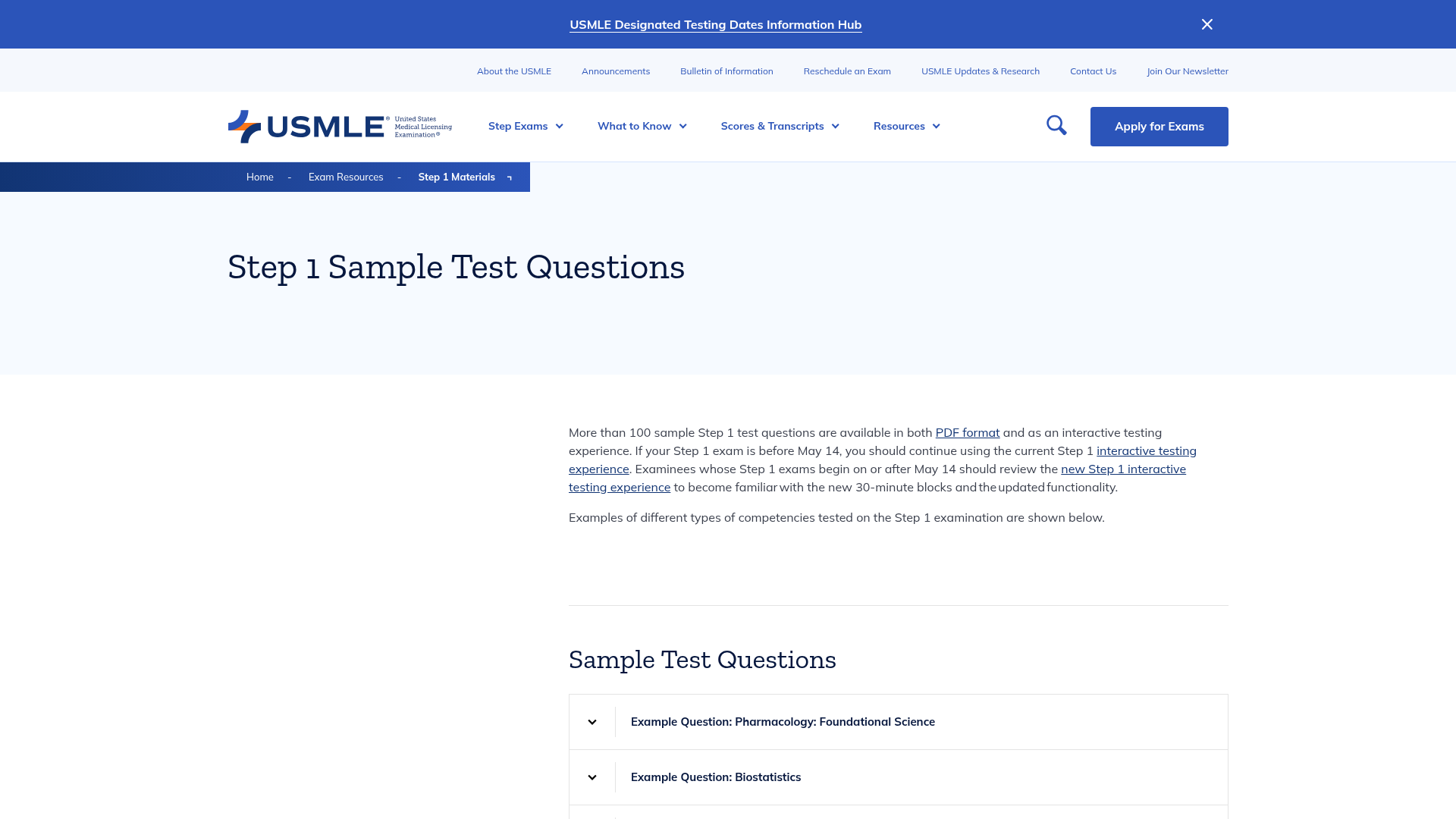 USMLE Step 1 Free 120 (Official Sample Questions)