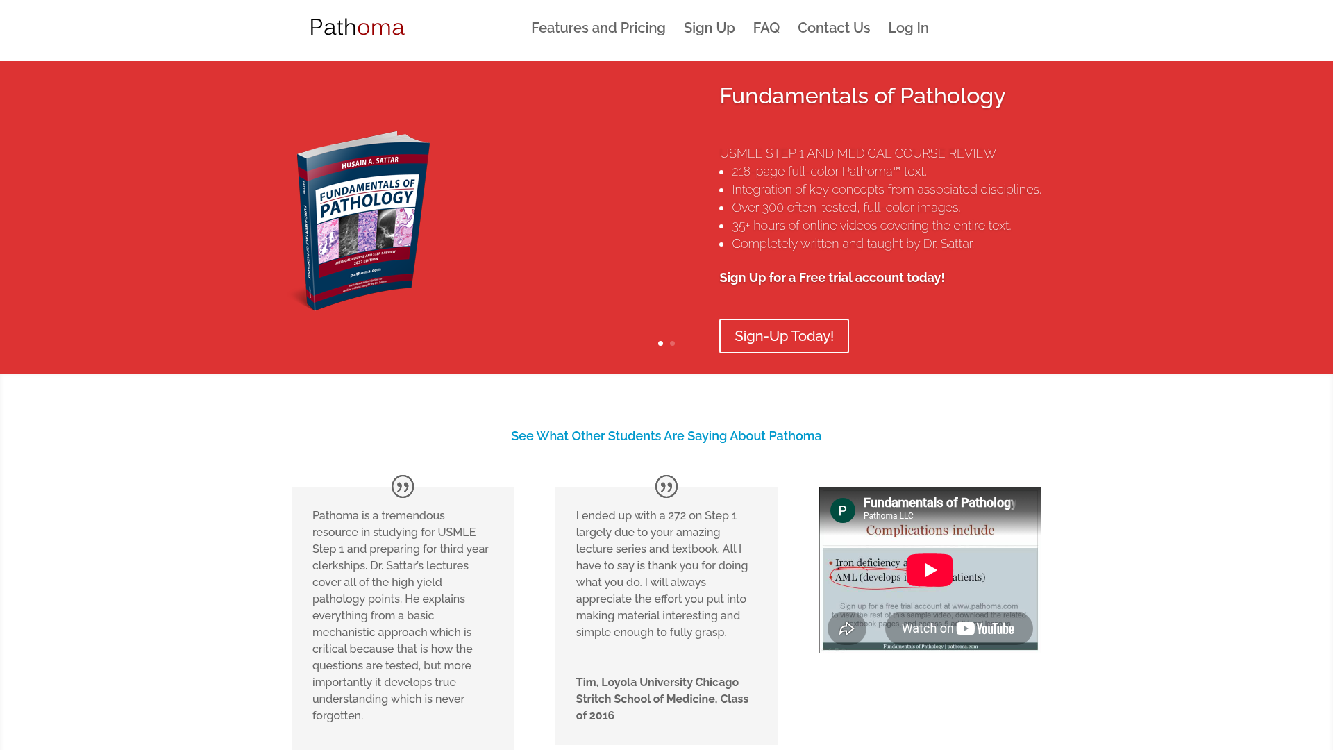 Pathoma (Fundamentals of Pathology)